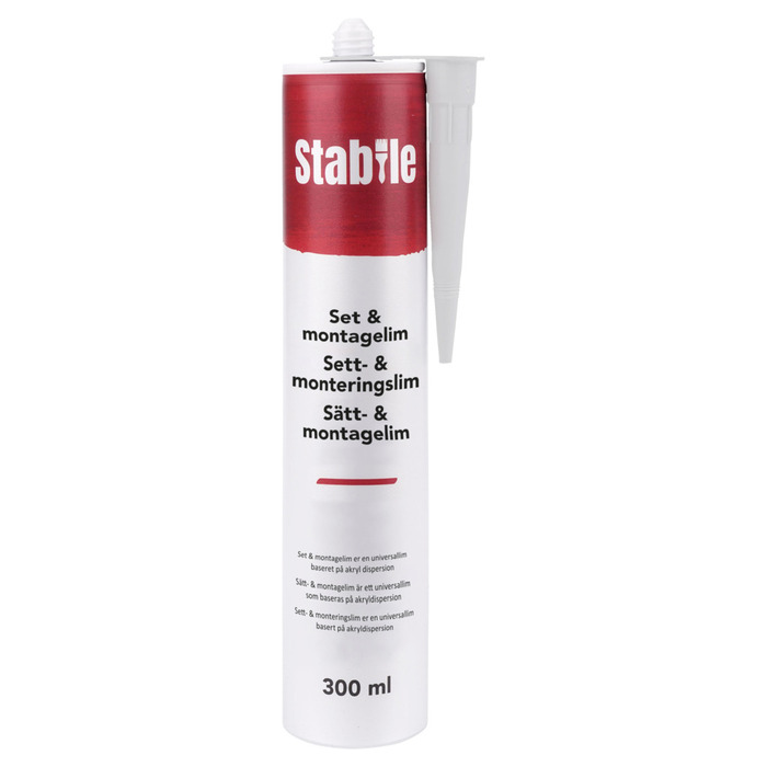 Set- & montagelim 300 ml - Stabile